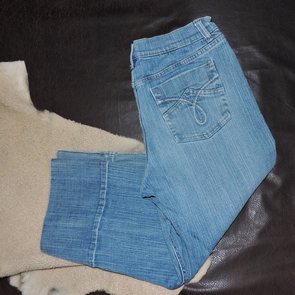 NorthCrest - Women's Capri Jean w/Cuffed Hem